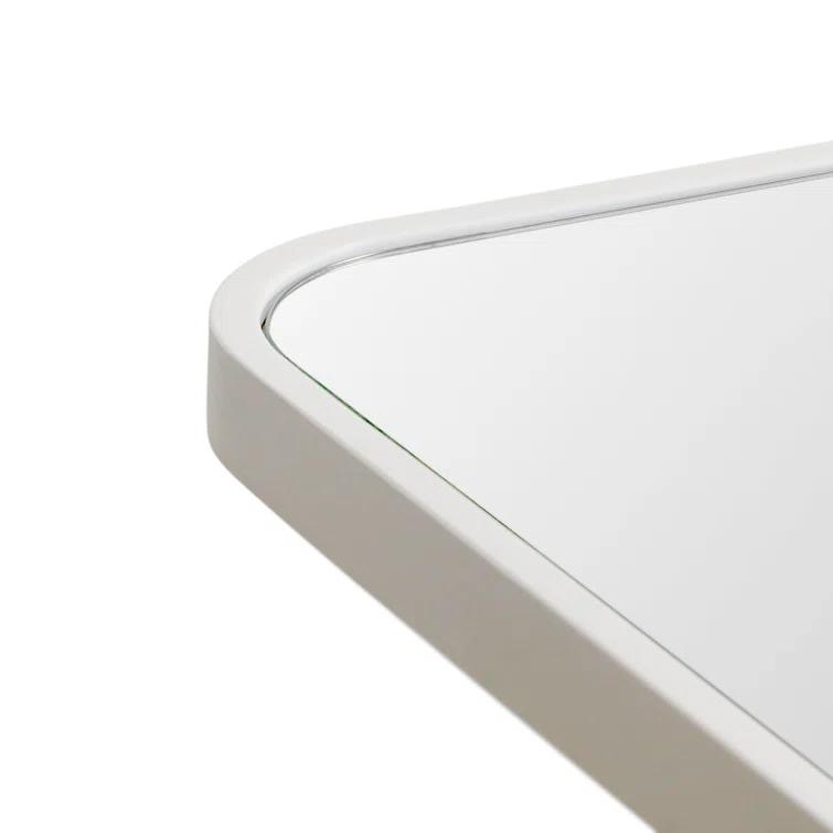 Trinity 22 in. x 48 in. Square Radius Mirror