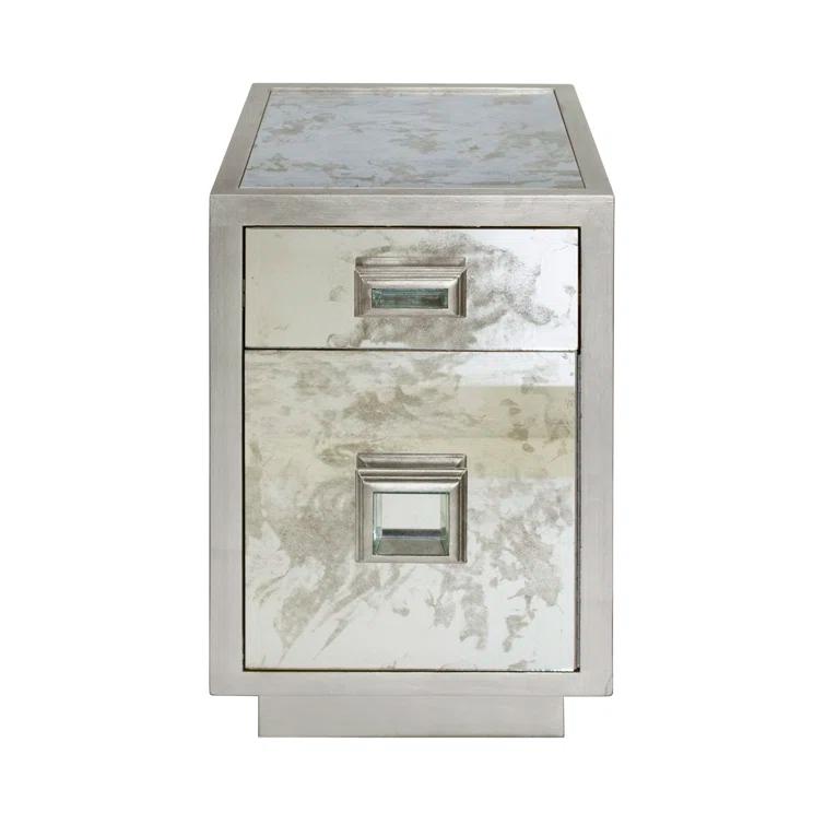 Worlds Away Cisco Solid Wood Accent Cabinet