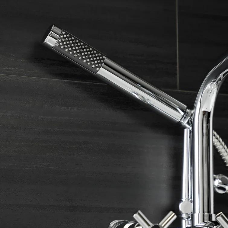 Kingston Brass Kingston Brass Concord Wall Mount Clawfoot Tub Faucet AE8451DX