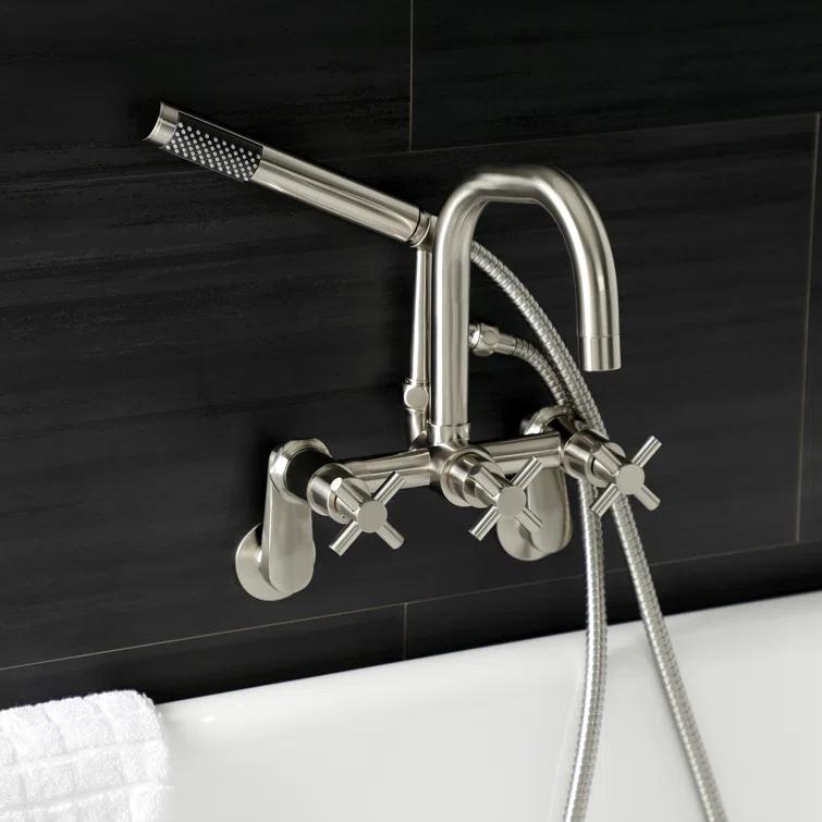 Kingston Brass AE8458DX Kingston Brass Concord Wall Mount Clawfoot Tub Faucet