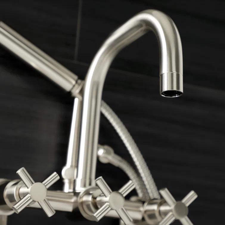 Kingston Brass AE8458DX Kingston Brass Concord Wall Mount Clawfoot Tub Faucet