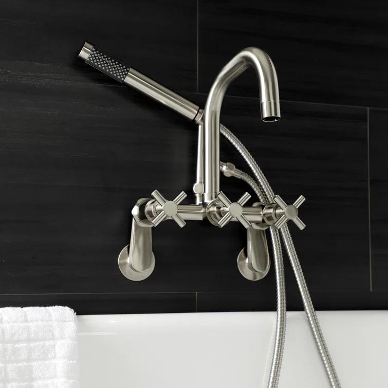 Kingston Brass AE8458DX Kingston Brass Concord Wall Mount Clawfoot Tub Faucet
