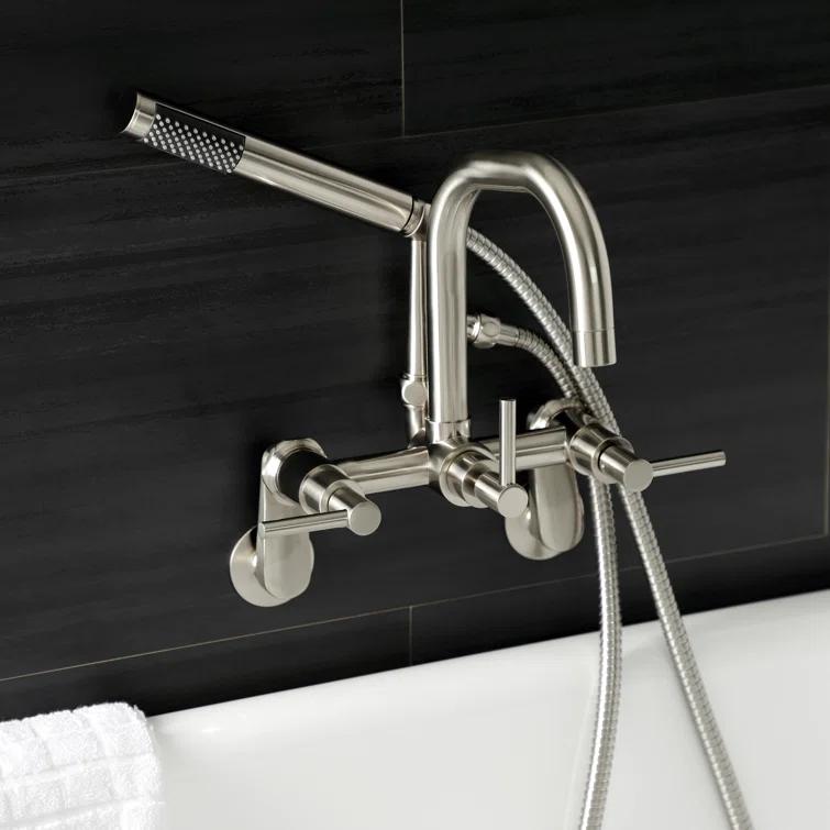 Kingston Brass AE8458DX Kingston Brass Concord Wall Mount Clawfoot Tub Faucet