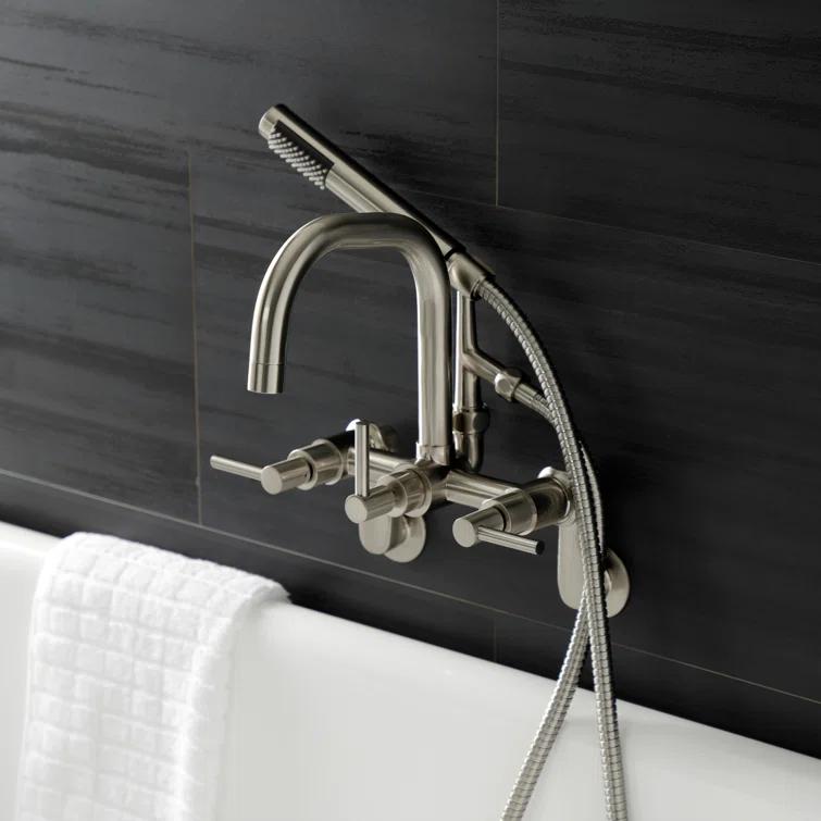 Kingston Brass AE8458DX Kingston Brass Concord Wall Mount Clawfoot Tub Faucet