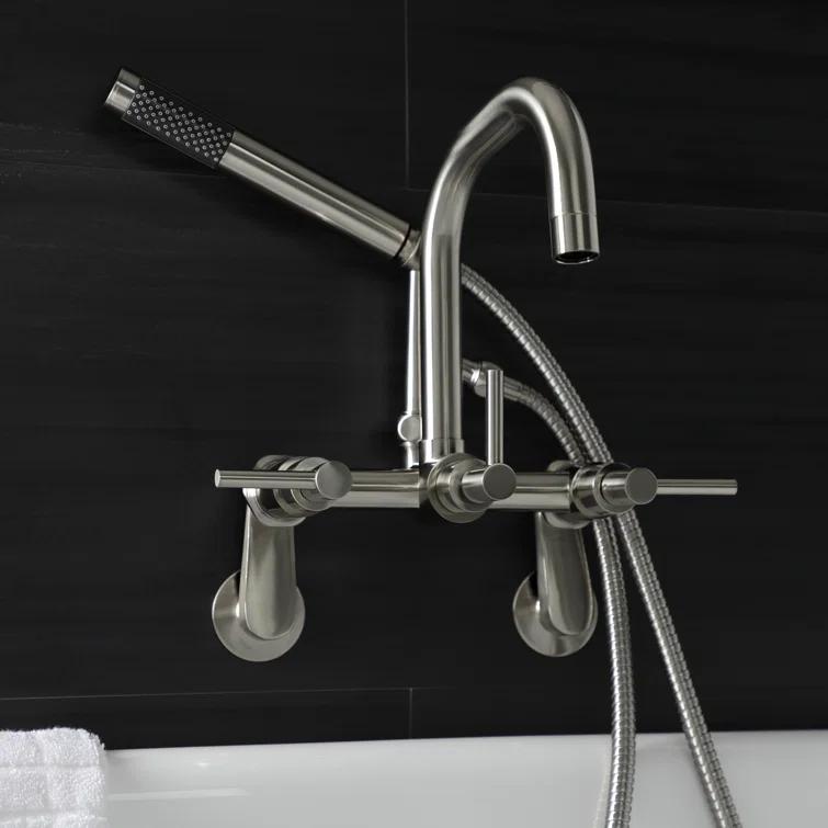 Kingston Brass AE8458DX Kingston Brass Concord Wall Mount Clawfoot Tub Faucet