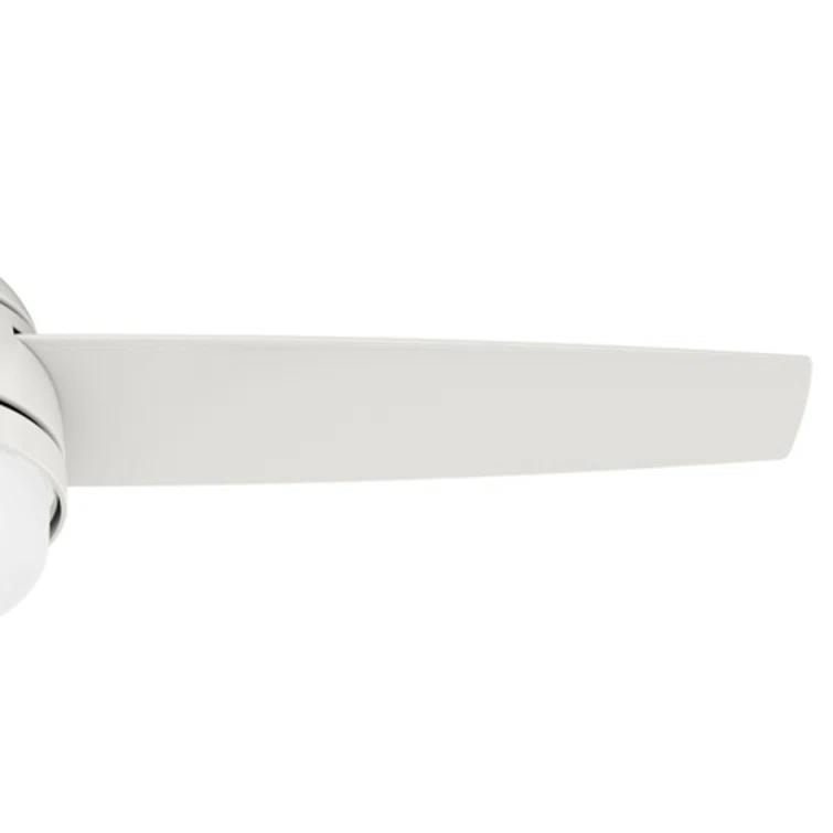 48" Midtown 3 - Blade Standard Ceiling Fan with Remote Control and Light Kit Included