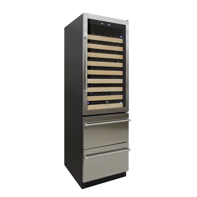 Vinotemp Vinotemp Connoisseur Series Dual-Zone Wine/2 Drawer Beverage Cooler