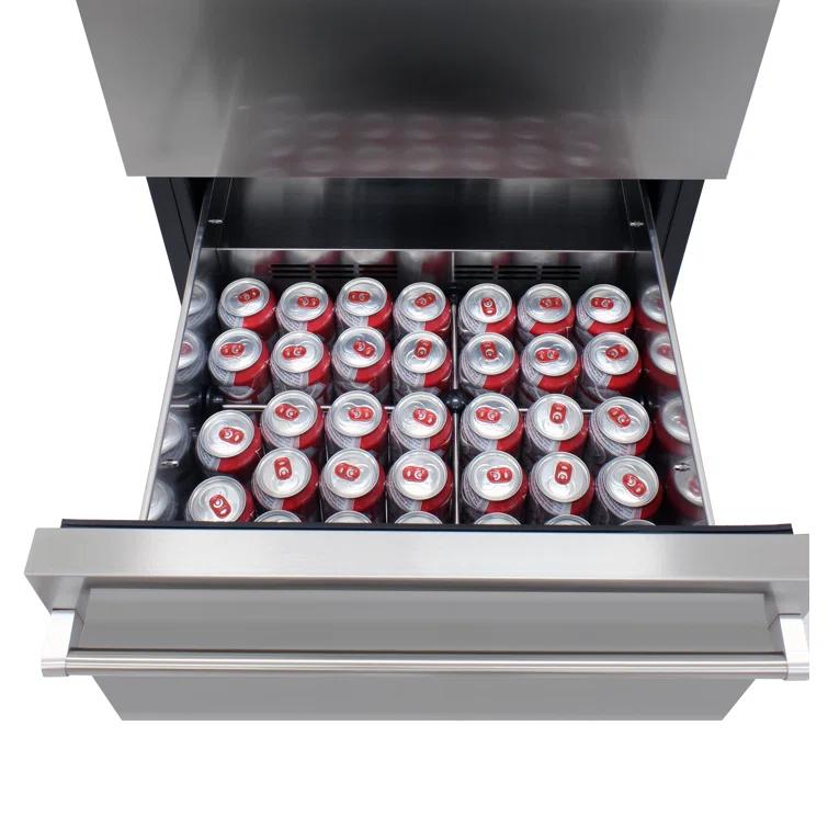 Vinotemp Vinotemp Connoisseur Series Dual-Zone Wine/2 Drawer Beverage Cooler