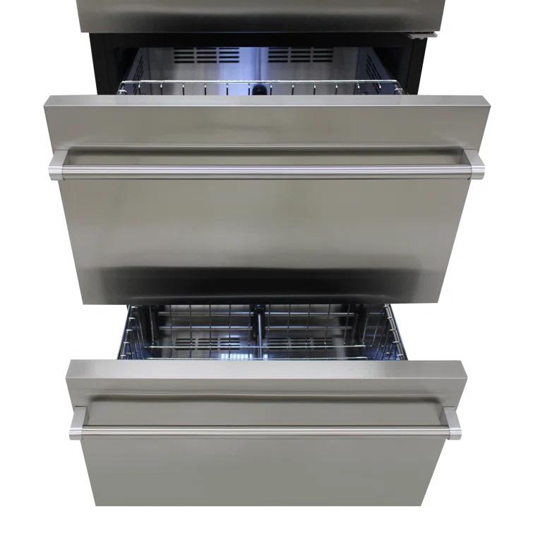 Vinotemp Vinotemp Connoisseur Series Dual-Zone Wine/2 Drawer Beverage Cooler
