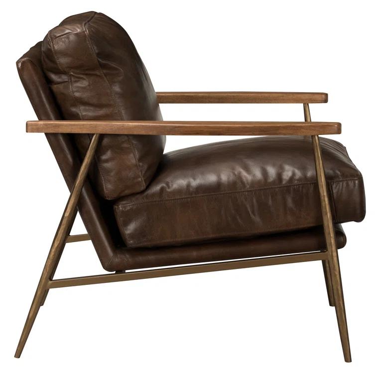 Arnold Genuine Leather Armchair