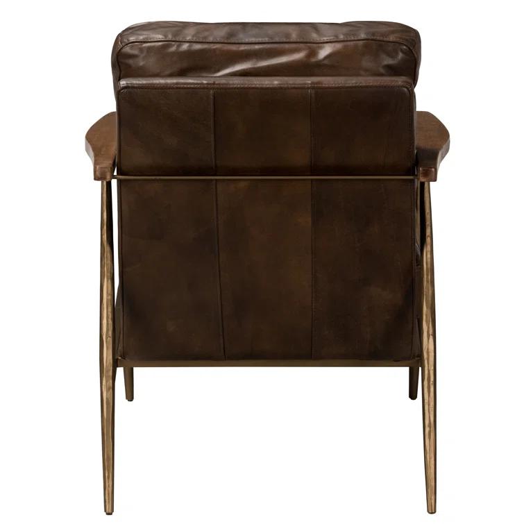 Arnold Genuine Leather Armchair