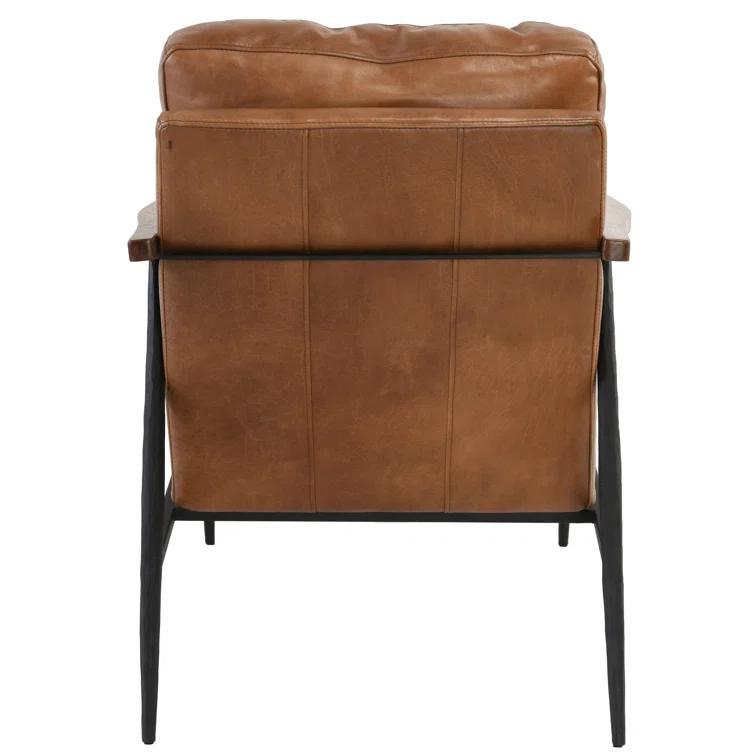 Arnold Genuine Leather Armchair