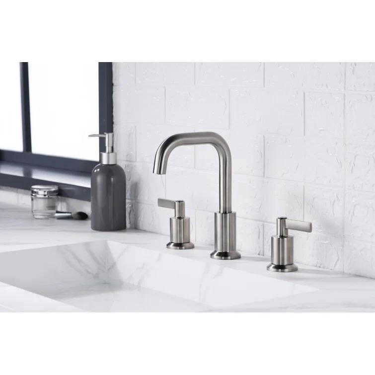 Kree Widespread 2-handle Bathroom Faucet with Drain Assembly
