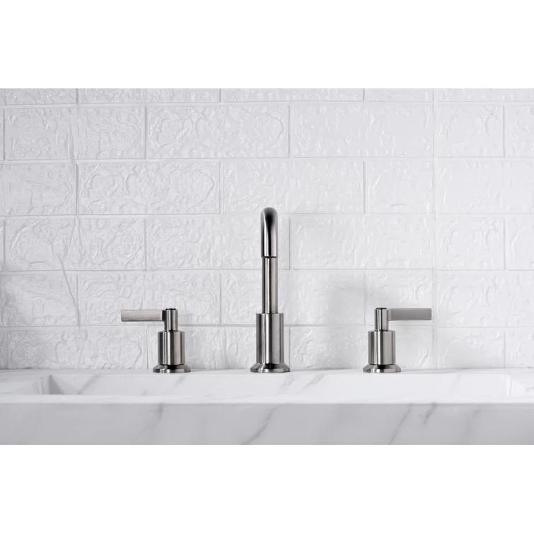 Kree Widespread 2-handle Bathroom Faucet with Drain Assembly