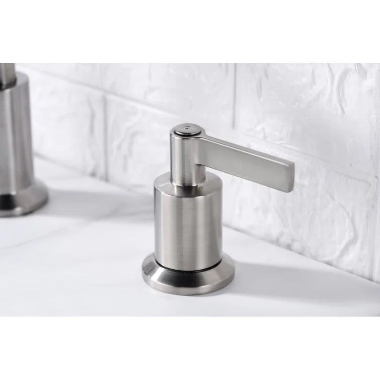 Kree Widespread 2-handle Bathroom Faucet with Drain Assembly