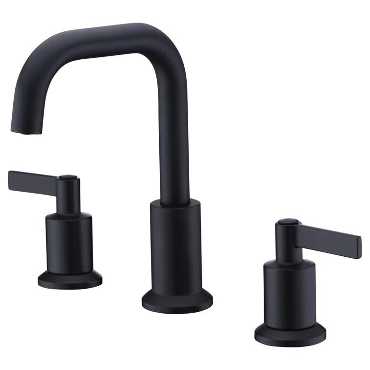 Kree Widespread 2-handle Bathroom Faucet with Drain Assembly