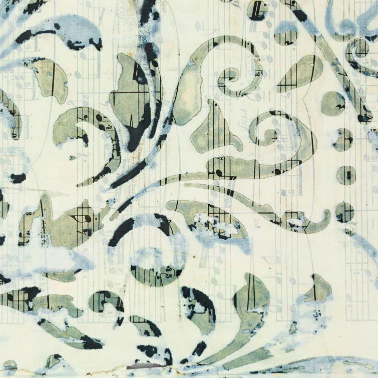 Cowart 47.25" W x 70.75" H - 3-Panel Canvas Folding Room Divider