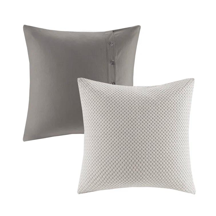 Madison Park Signature Madison Park Signature Essence Oversized Cotton Clipped Jacquard Comforter Set