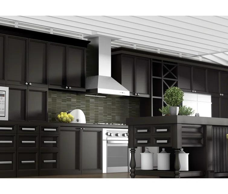 ZLINE 48 in. Professional Ducted Wall Mount Range Hood in Stainless Steel (697-48)