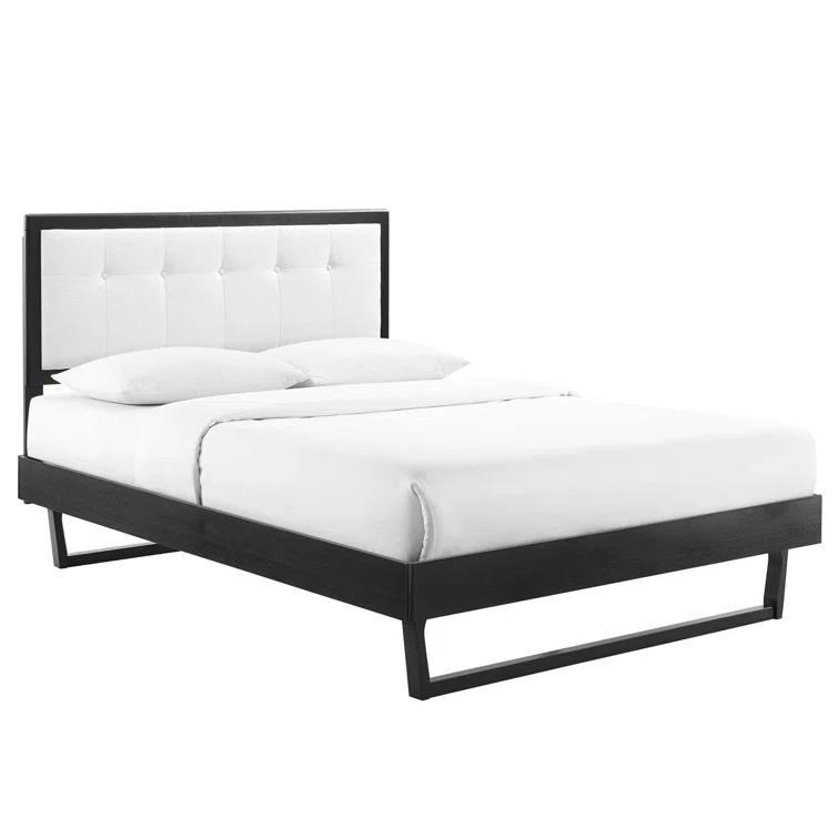 Modway Willow Wood Platform Bed with Angular Frame