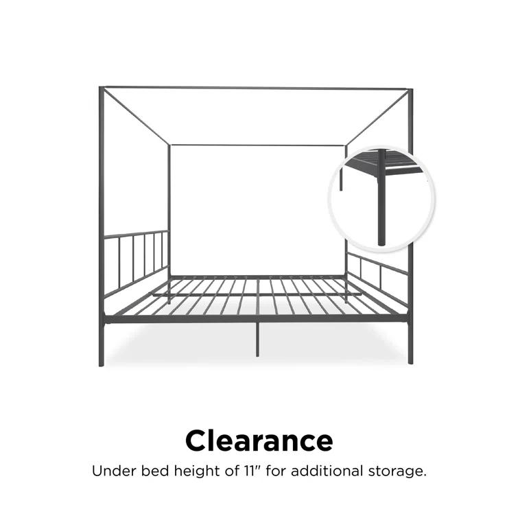 Marion Metal Canopy Bed