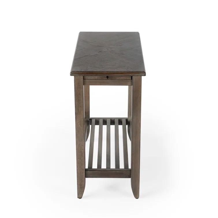 Butler Specialty Loft Transitional Chairside Table In Dusty Trail
