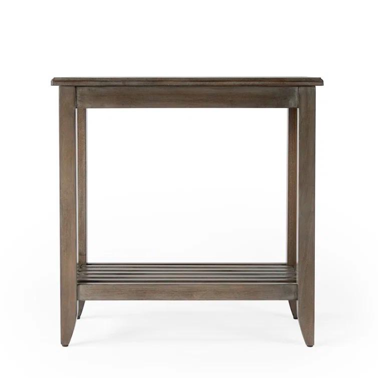 Butler Specialty Loft Transitional Chairside Table In Dusty Trail