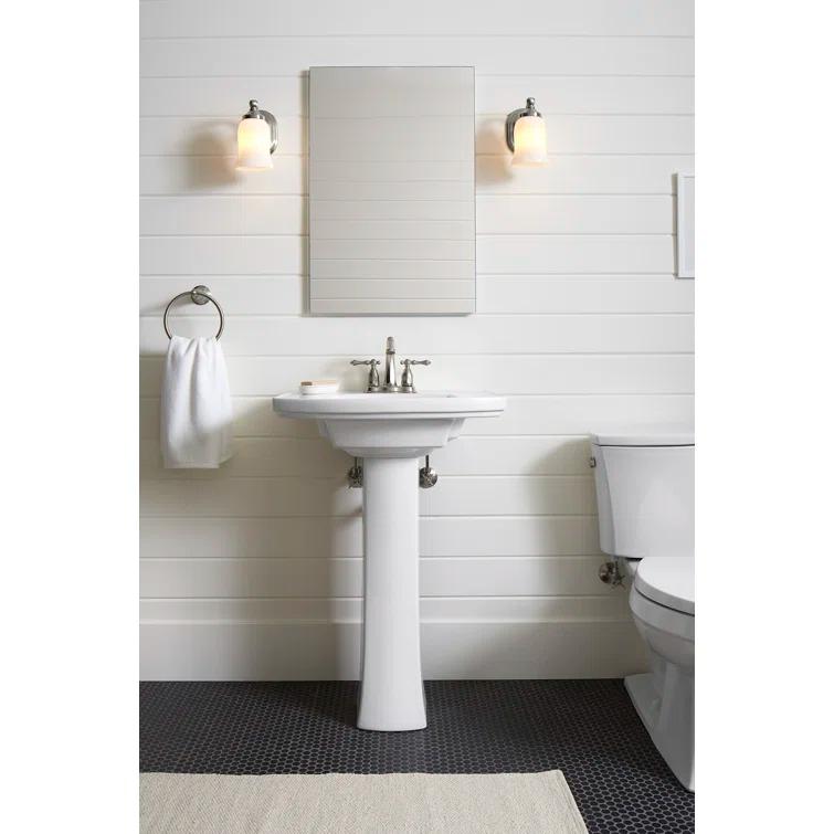 Kelston 6.5" W x 29" H Bathroom Sink