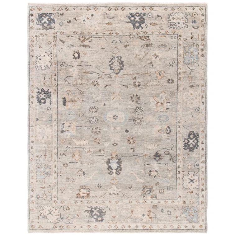 Safavieh Oriental Hand Knotted 80% Wool And 10% Cotton Oriental Rug