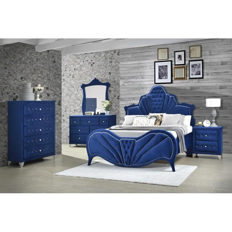 Lieran Upholstered Platform Bed