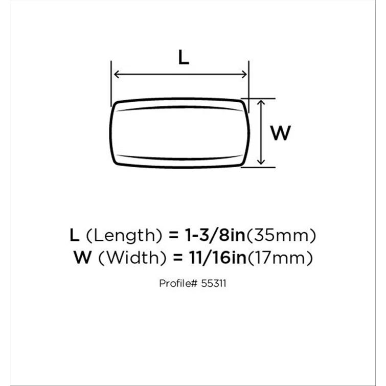 Highland Ridge 1 1/8" Length Bar Knob