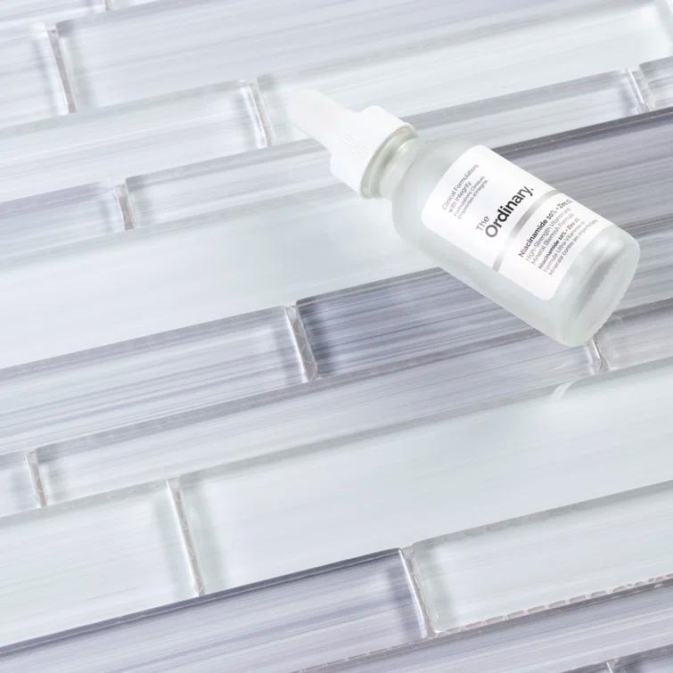 Premium Hand Painted Glass Linear Mosaic Tile