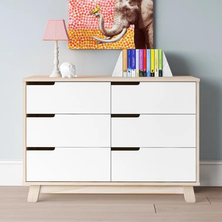 Hudson 6 Drawer 48" W Double Dresser