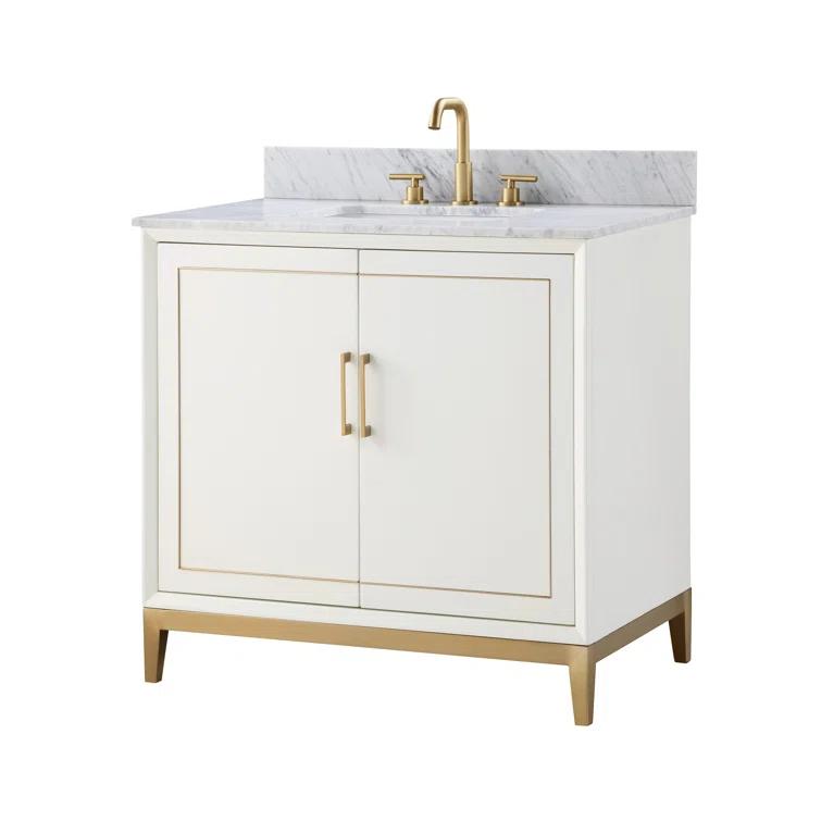 Gracie 36'' Single Bathroom Vanity with Ceramic Top