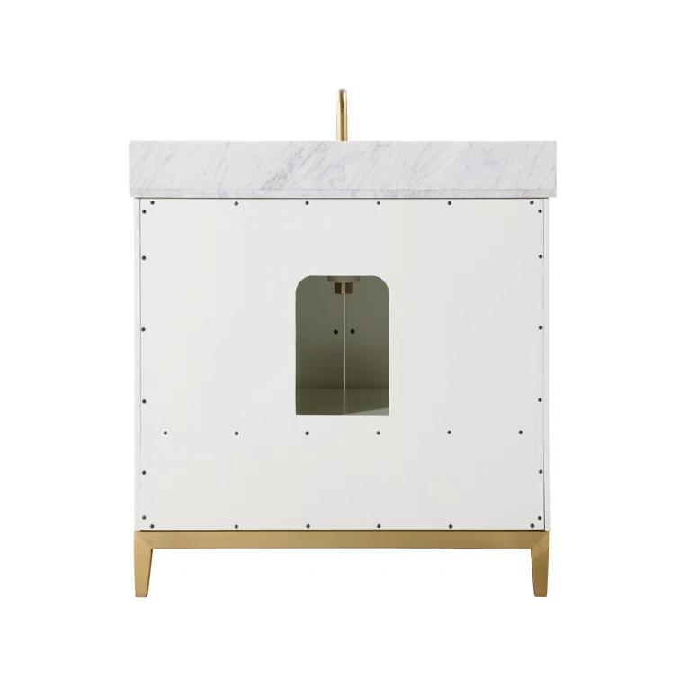 Gracie 36'' Single Bathroom Vanity with Ceramic Top