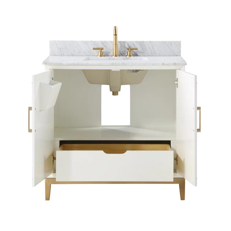 Gracie 36'' Single Bathroom Vanity with Ceramic Top
