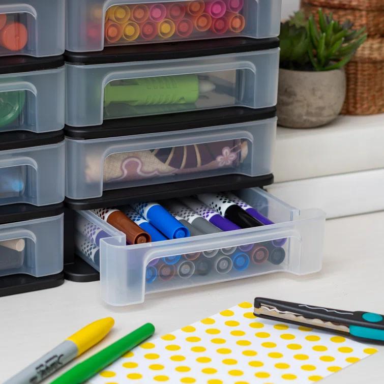 IRIS USA, Inc. Compact System Desk Organizer - Set of 2