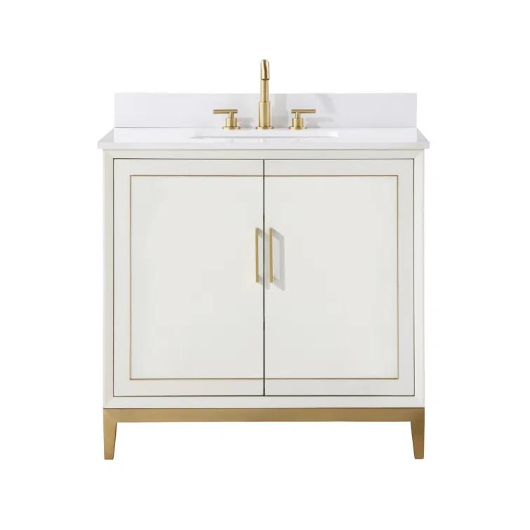 Gracie 36'' Single Bathroom Vanity with Ceramic Top