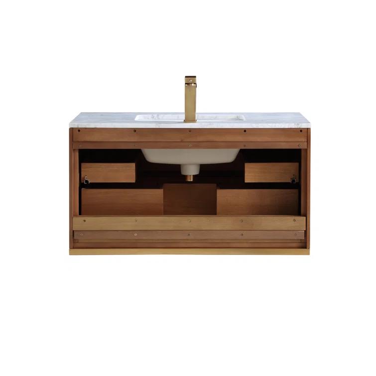 Terra 36" Wall-Mounted Single Bathroom Vanity Set