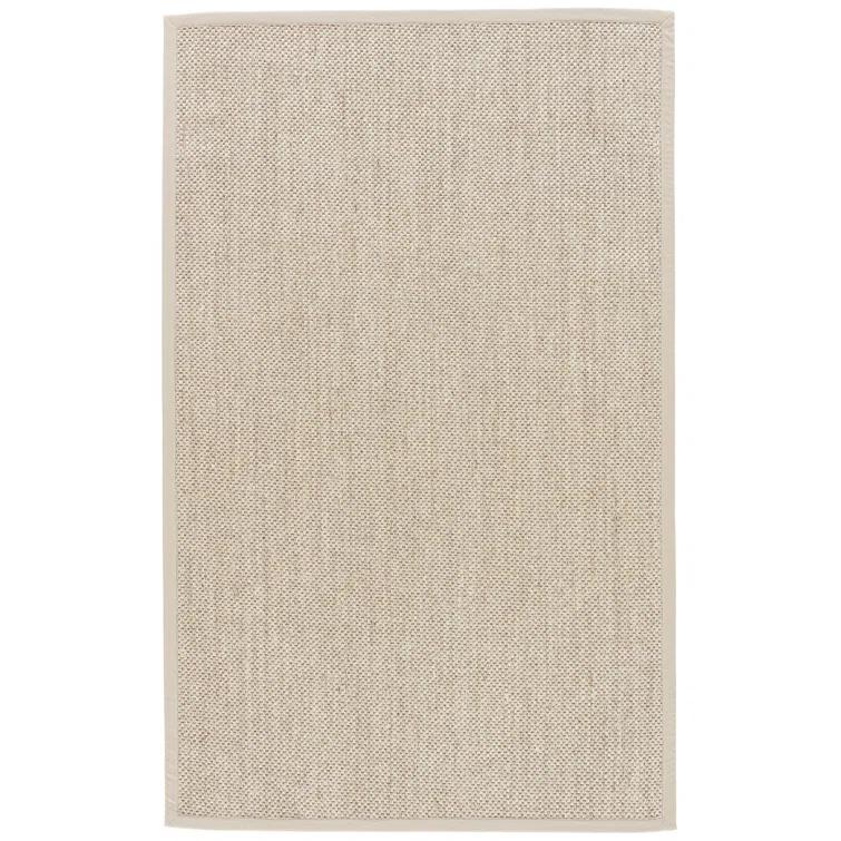 Jaipur Living Neutral 8x10 Large Area Rug, Solid, Beige/Ivory