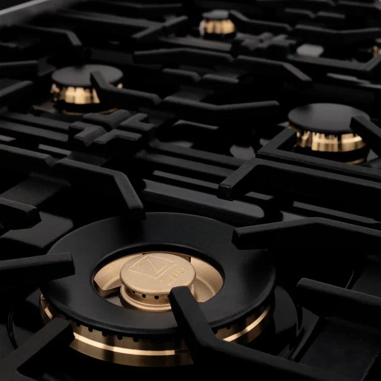 ZLINE Autograph 48 in. Legacy Gas Rangetop in Stainless Steel