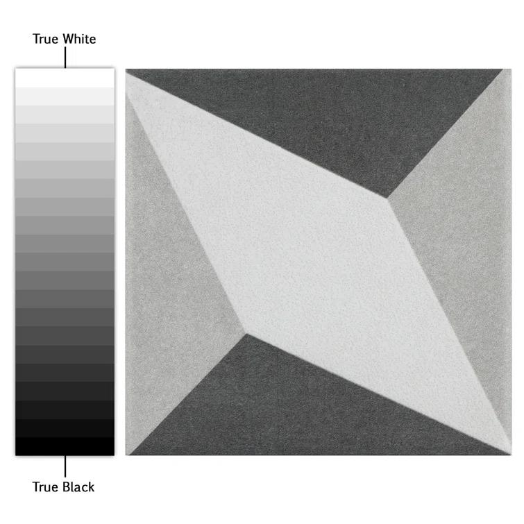 Merola Tile Twenties 4" x 4" Ceramic Patterned Wall & Floor Tile