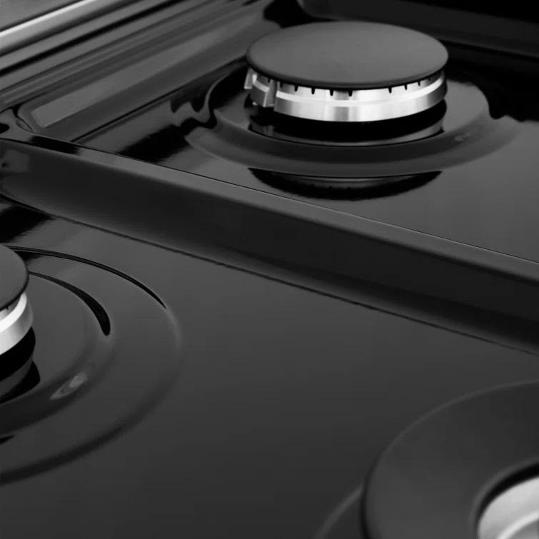 ZLINE 48 in. Legacy Dual Fuel Range w/ 7 Burner Cooktop & 2 Ovens w/ Doors