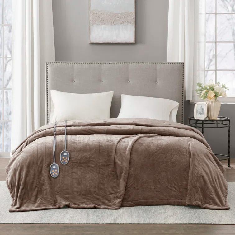 Beautyrest Beautyrest Heated Plush Blanket