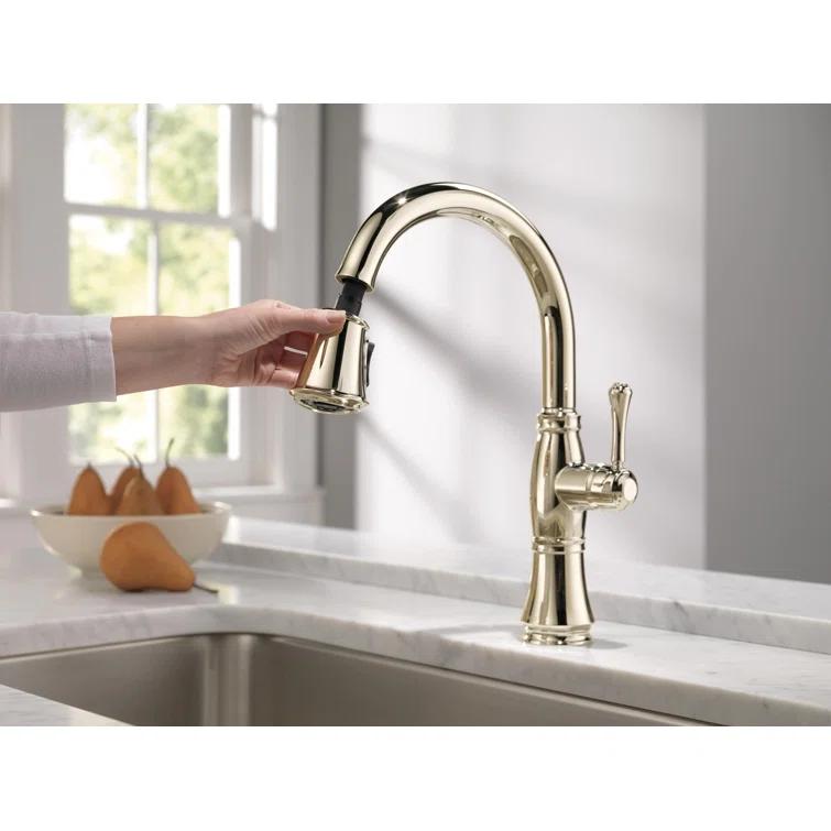 Cassidy Pull Down Sprayer Kitchen Sink Faucet, Single Handle Kitchen Faucet