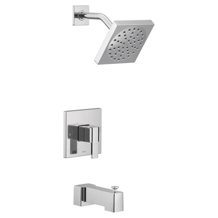 90 Degree M-CORE 3-Series 1-Handle Tub And Shower Trim Kit, Valve Required