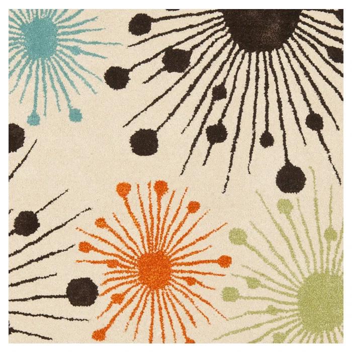 Amier Hand Tufted Wool And Viscose Floral Rug