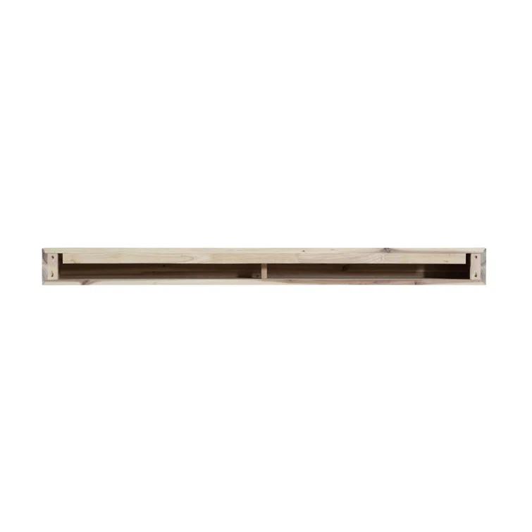 Acacia Fireplace Mantel Shelf