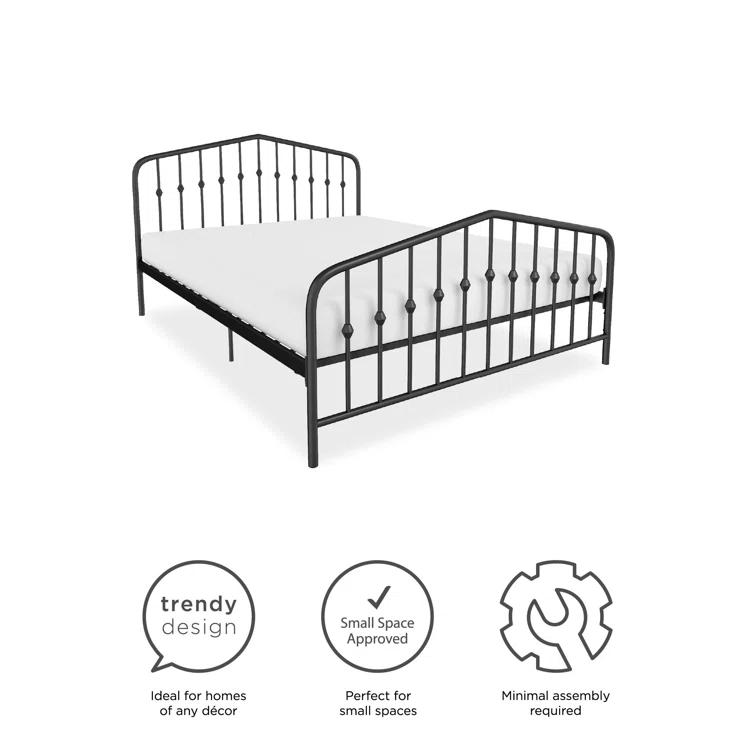Bushwick Metal Platform Bed