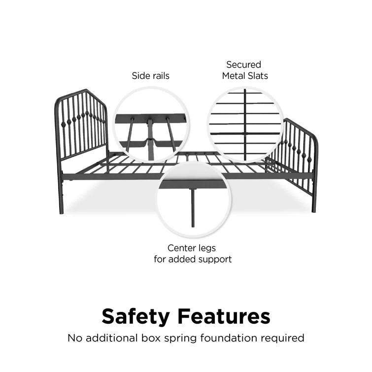 Bushwick Metal Platform Bed